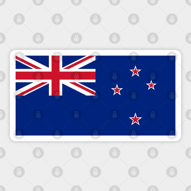 Flag of New Zealand Sticker by COUNTRY FLAGS